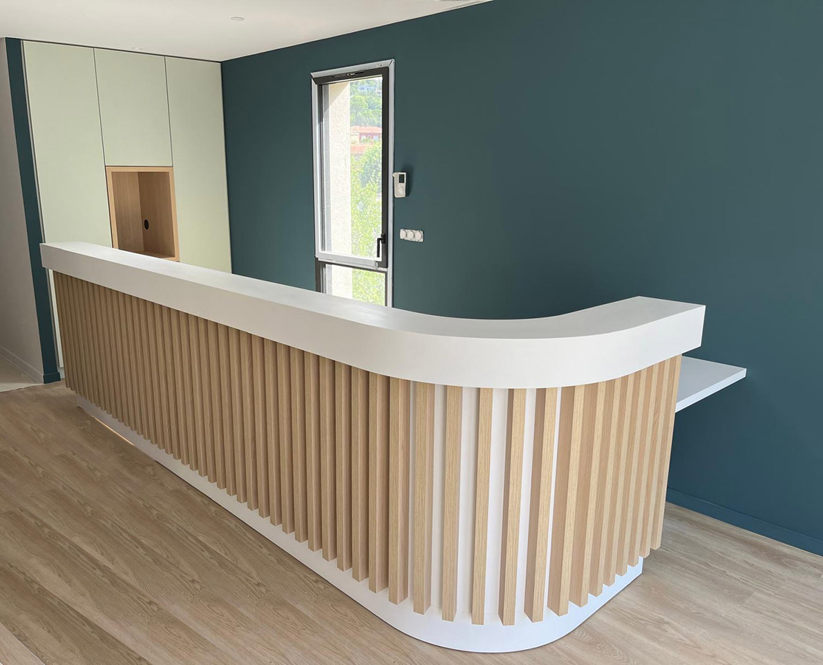 Aménagement d'espace pour les professionnels