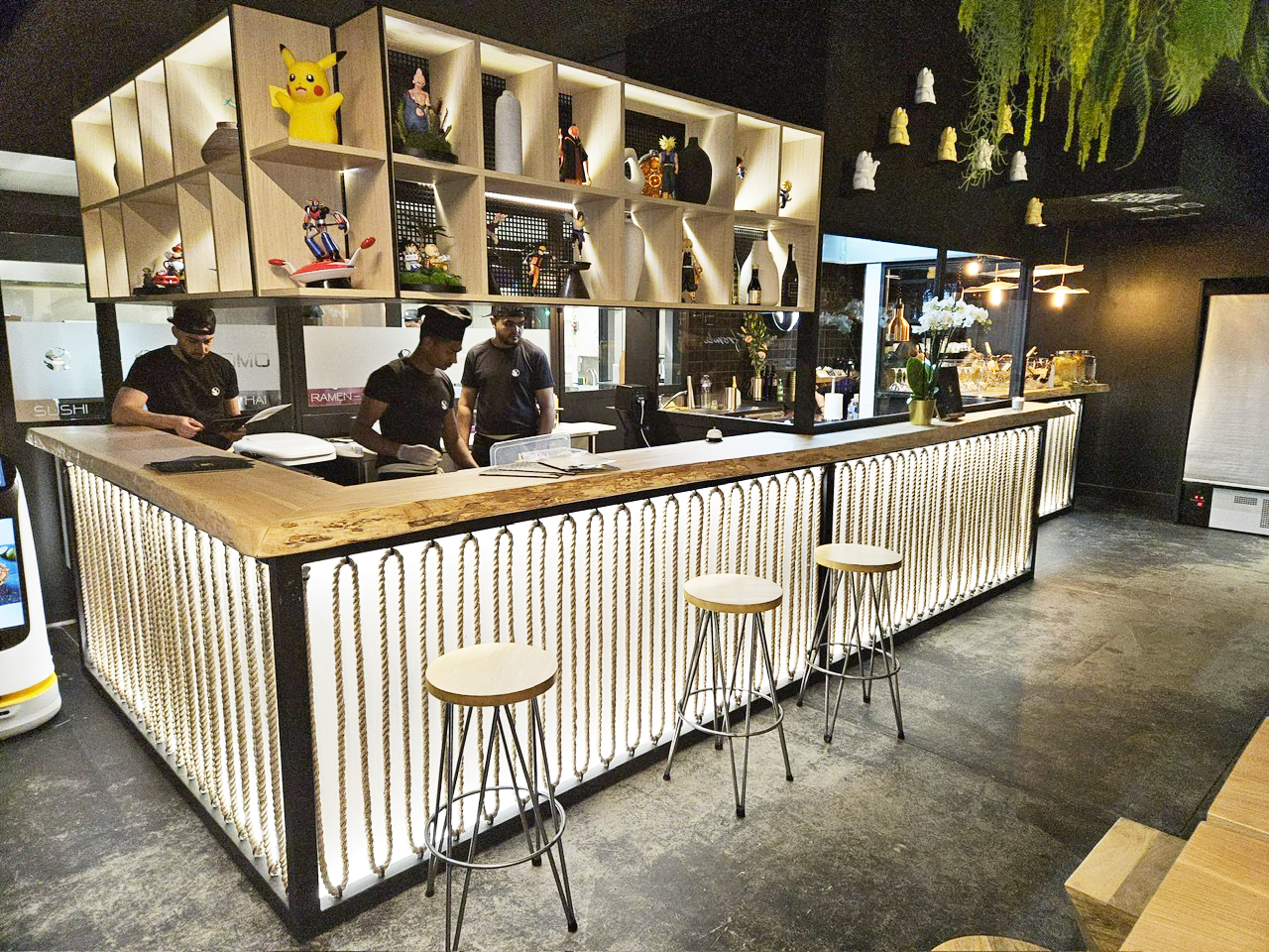 Aménagement d'espace pour les professionnels