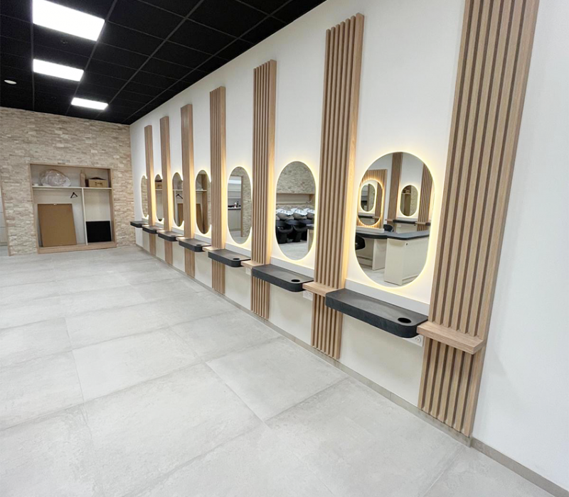 Aménagement d'espace pour les professionnels