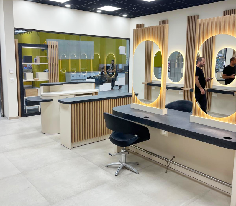 Aménagement d'espace pour les professionnels